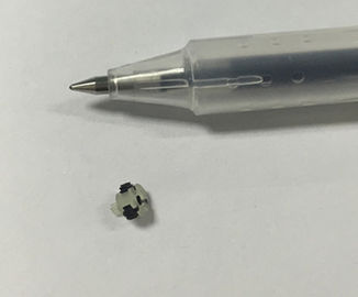 Super mała średnica przekładni 1 mm 3 małe czarne koła zębate montowane w wale