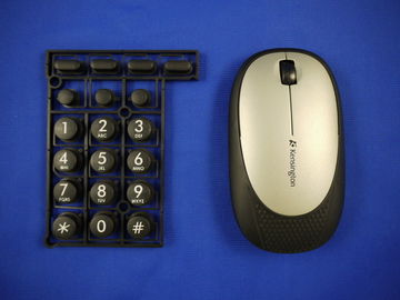 Overmold Keyboard / PC wireless Komputerowa mysz w overmoldingu z tworzywa sztucznego