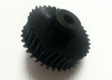 FORWA Plastic Gear Moulding , Black Plastic Compound Gears Mold Design